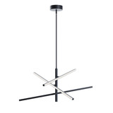 Knoll 50W 3 LED Pendant 16.5 Inch Tall and 36 Inch Wide by AFX - KNOP36LAJUD