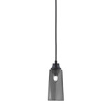 1 Light Cord Hung Pendant 12 Inch Tall and 5.25 Inch Wide by Toltec - 32-12-525