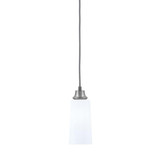 1 Light Cord Hung Pendant 12 Inch Tall and 5 Inch Wide by Toltec - 32-12-5
