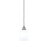 1 Light Cord Hung Pendant 8 Inch Tall and 5.25 Inch Wide by Toltec - 32-8-525
