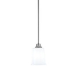 1 Light Stem Hung Pendant 7.75 Inch Tall and 5.25 Inch Wide by Toltec - 33-775-525