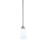 1 Light Stem Hung Pendant 9 Inch Tall and 4.5 Inch Wide by Toltec - 33-9-4.5