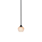 Paramount 1 Light Stem Hung Mini Pendant 6.5 Inch and 6 Inch Wide by Toltec - 3401-4623