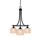 Paramount 3 Light Dome DownLight Dome Chandelier 22.75 X 17 Inch by Toltec - 3413-4613