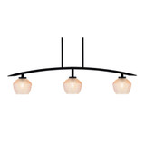 Kurve 3 Light Island 9.5 Inch Tall and 41 Inch Length by Toltec - 3736-4623
