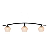 Kurve 3 Light Island 9.5 Inch Tall and 41 Inch Length by Toltec - 3736-4623