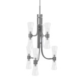 Everleigh 12 Light Chandelier 46.5 Inch Tall and 22.75 Inch Wide by Toltec - 4846
