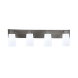Apollo 4 Light Bath Bar 8.75 Inch Tall and 32.75 Inch Length by Toltec - 584-4BB