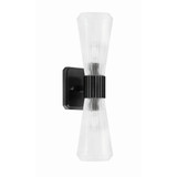 Everleigh 2 Light Wall Sconce 17.5 Inch Tall and 4 Inch Wide by Toltec - 4820
