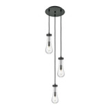 Owego 3 Light Multi Pendant 41.63 Inch Tall X 10.5 Inch Wide by Innovations - 113-451-1P-G451-4