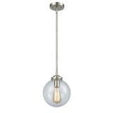 Beacon 1 Light Stem Hung Mini Pendant 9.38 Tall and 8 Wide by Innovations - 284-1S-G20-8