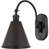 Berkshire Metal 1 Light Adjustable Swing Arm Wall Sconce by Innovations - 518-1W-MBC-8