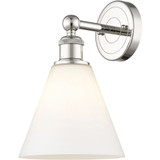 Berkshire Glass 1 Light Wall Sconce 12.25 Inch X 8 Inch Wide by Innovations - 616-1W-GBC-8