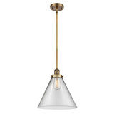 Cone 100W 1 LED Mini Pendant 12.25 Inch and 11.75 Inch Wide by Innovations - 916-1S-G4L-LED