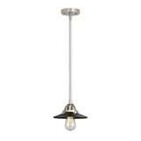 Railroad 100W 1 LED Stem Hung Mini Pendant 4.75X8 Inch Wide by Innovations - 288-1S-M1-M7-LED