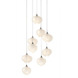 Ume 9 Light Contemporary Large Pendant 20.5 Inch Wide by Hubbardton Forge - 131103HF