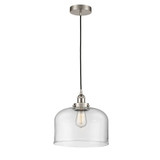 Bell 100W 1 LED Cord hung Mini Pendant 10.75X11.5 Inch Wide by Innovations - 616-1PH-G7-L-LED