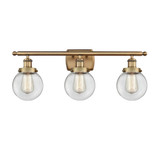 Beacon 3 Light Bath Vanity 11 Inch Tall and 26 Inch Wide by Innovations - 916-3W-G20-6