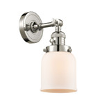 Bell 100W 1 LED Adjustable Down Wall Sconce 10 Inch X 5 Inch by Innovations - 203SW-G5-LED
