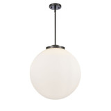 Beacon 60W 3 LED Stem Hung Pendant 19 Inch and 18 Inch Wide by Innovations - 221-3S-G20-18-LED
