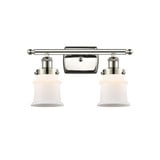 Canton 2 Light Bath Vanity 9.5 Inch Tall and 15.25 Inch Wide by Innovations - 916-2W-G18S