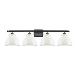 Adirondack 4 Light Bath Vanity 9.5 Inch and 38.25 Inch Wide by Innovations - 516-4W-M14