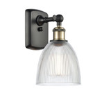 Castile 1 Light Wall Sconce 10 Inch Tall and 6 Inch Wide by Innovations - 516-1W-G38