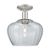 Fenton 1 Light Semi Flush Mount 12.25 Inch and 11 Inch Wide by Innovations - 716-1C-G9-L