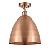 Bristol 100W 1 LED Semi Flush Mount 14.25 InchX12 Inch Wide by Innovations - 516-1C-MBD-12-LED