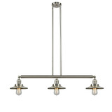 Railroad 3 Light Stem Adjustable Island 10 X 40.5 Inch Wide by Innovations - 213-M1-M7