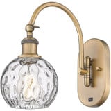 Athens Water Glass 1 Light Adjust Swing Arm Wall Sconce 6 by Innovations - 518-1W-G1215-6