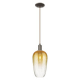 Brookhaven Flute 1 Light Cord Hung Mini Pendant 15.83X7 by Innovations - 716-1P-G484-7