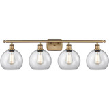 Athens 4 Light Bath Vanity 11 Inch Tall and 38 Inch Wide by Innovations - 516-4W-G12-8