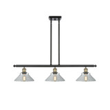 Orwell 3 Light Stem Hung Island 7.5 Inch Tall X 36 Inch Wide by Innovations - 516-3I-G13