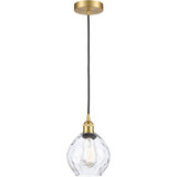 Waverly 100W 1 LED Cord Down Mini Pendant 8.5 X 6 Inch Wide by Innovations - 616-1P-G362-LED
