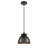 Adirondack 100W 1 LED Cord Hung Mini Pendant 8.5 X 8.25 by Innovations - 516-1P-M14-LED