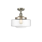 Bridgeton 1 Light Semi Flush Mount 10.75 Inch X 12 Inch Wide by Innovations - 517-1CH-G69-12
