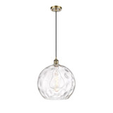 Athens Water Glass 1 Light Cord Hung Pendant 15.13 X 13 by Innovations - 516-1P-G1215-14