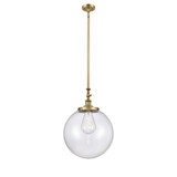 Beacon 1 Light Adjustable Mini Pendant 21.5X15.75 Inch Wide by Innovations - 206-G20-16
