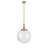 Beacon 1 Light Adjustable Mini Pendant 21.5X15.75 Inch Wide by Innovations - 206-G20-16