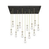 Owego 13 Light Multi Pendant 83.25 Inch Tall X 53 Inch Wide by Innovations - 154-451-1P-G451-4