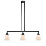 Cone 3 Light Stem Adjustable Island 10 and 38.75 Inch Wide by Innovations - 213-G6