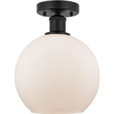 Athens 1 Light Semi Flush Mount 12 Inch Tall and 8 Inch Wide by Innovations - 616-1F-G12-8