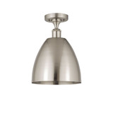 Bristol 100W 1 LED Semi Flush Mount 12.38 Inch X 9 Inch Wide by Innovations - 516-1C-MBD-9-LED