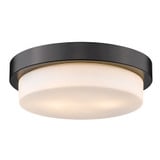 Multi-Family 2 Light 13 Inch Wide Flush Mount by Golden - 1270-13