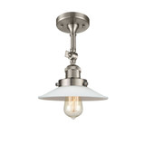 Halophane 100W 1 LED Adjustable Semi Flush Mount 10.75 X 9 by Innovations - 201F-G1-LED