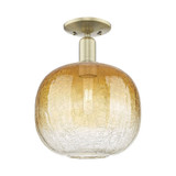 Brookhaven Sphere 1 Light Semi Flush Mount 13.5X10.5 Inch by Innovations - 716-1C-G481-10