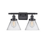Cone 2 Light Bath Vanity 10.13 Inch Tall and 18 Inch Wide by Innovations - 916-2W-G4