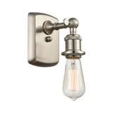 Bare Bulb 100W 1 LED Wall Sconce 6 Inch Tall X 4.5 Inch Wide by Innovations - 516-1W-LED