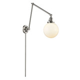 Beacon 100W 1 LED Adjustable Swing Arm Wall Sconce 30X 8 by Innovations - 238-G20-8-LED